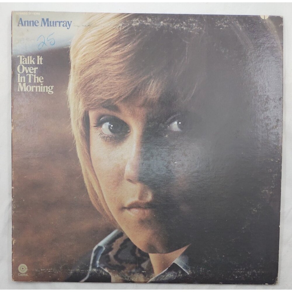 Anne Murray Talk It Over in the Morning LP Capitol ST-6366 Canada 1971 Pop Vinyl